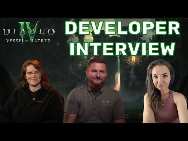 Diablo 4 - Developer Interview! Leaderboards, Strongholds, Dark Citadel and more