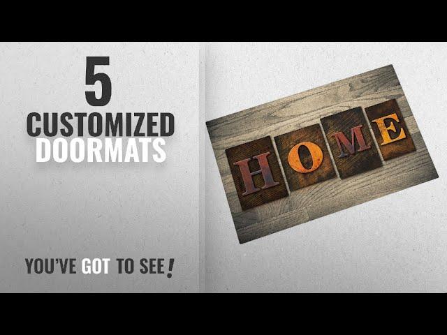 Top 10 Customized Doormats [2018 ]: Customized Countryside Old Barn Wooden Door Art Door mat