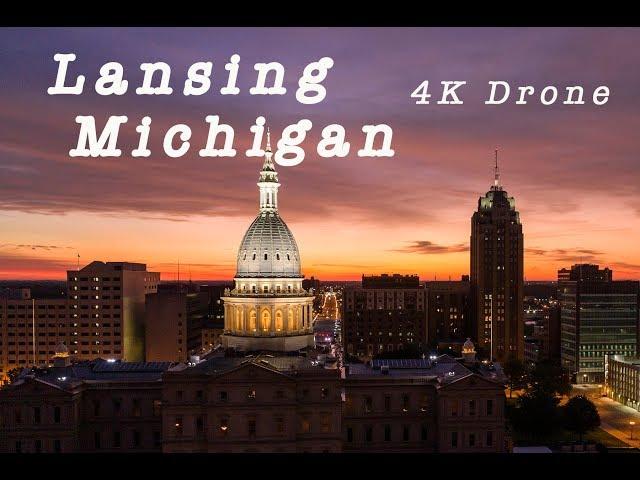 Lansing Michigan 4K Drone by John McGraw Photography