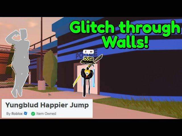 Glitch through walls! INSANE JAILBREAK GLITCH!