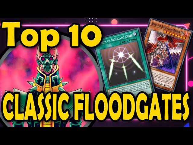 Top 10 Best Floodgates from Classic YGO