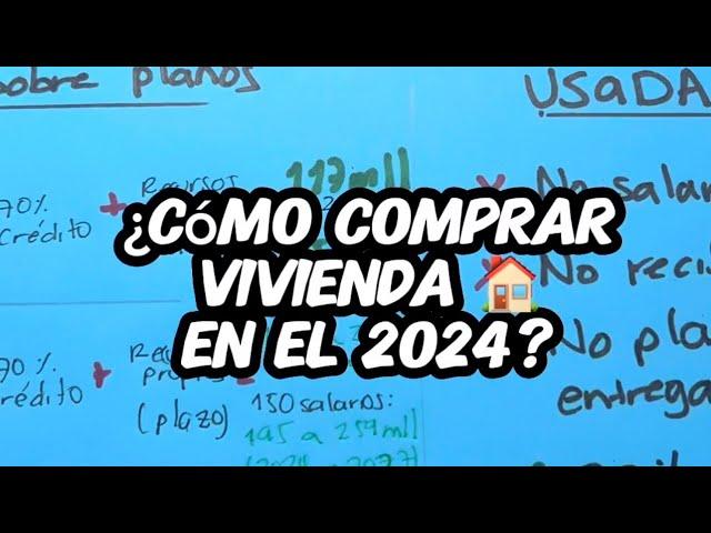 ¿Cómo comprar una vivienda en el 2024?