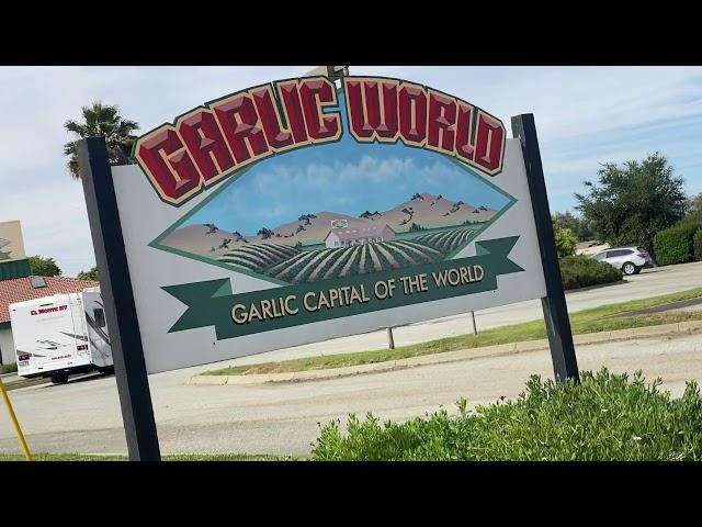 Garlic Capital of the World Gilroy California travel Serban Cioca