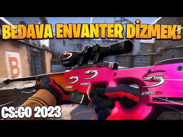 2023 CSGO BEDAVA ENVANTER DİZMEK!? - CSGO DEPOSİTSİZ SİTELER!