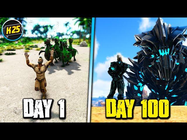 I Survived 100 Days in ARK Survival Evolved Modded, Primal Fear