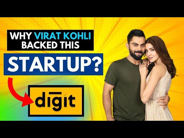 Digit Insurance, backed by Cricketer Virat Kohli Case Study & Business Model | Kamesh Goyal Startup