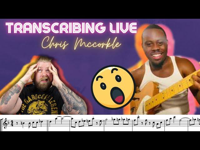 Transcribing Live - Chris Mccorkle - Worship Music, Gospel Church