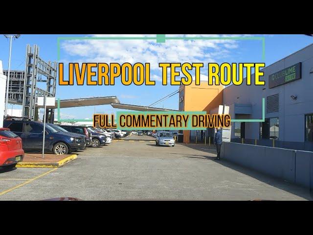 LIVERPOOL-TEST ROUTE & IMPORTANT TIPS to PASS in 1ST GO-DRIVING TEST AUSTRALIA