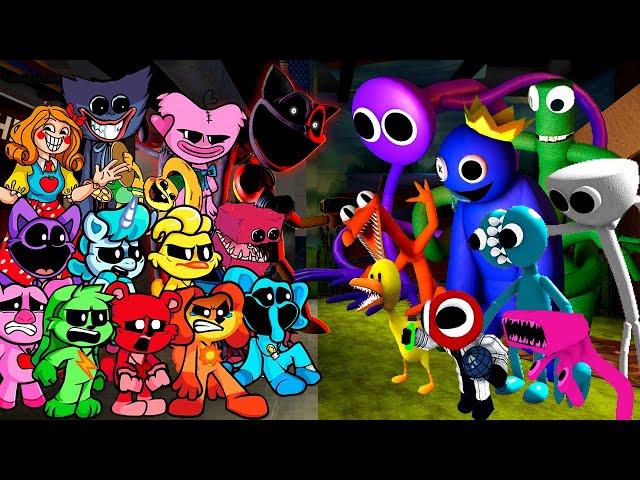 Rainbow Friends Vs Smiling Critters, Poppy Playtime Chapter 3 Friday Night Funkin' (FNF Mod)