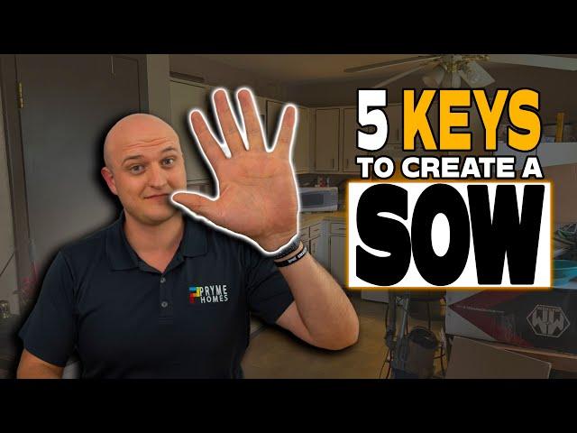 5 Keys on How To Create A Scope Of Work When Flipping Houses