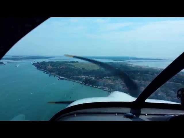 Landing at Venice Lido "Nicelli Airport" LIPV RWY05