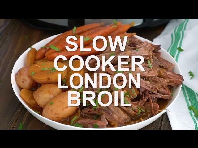 Slow Cooker London Broil Recipe