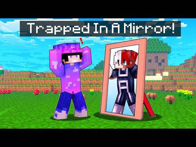 Shivang Got Trapped Inside A Mirror in Minecraft