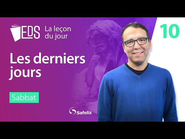 Sabbat 31.08 | Les derniers jours I L'EDS Leçon 10 | 3 TRI 2024 | Rickson Nobre