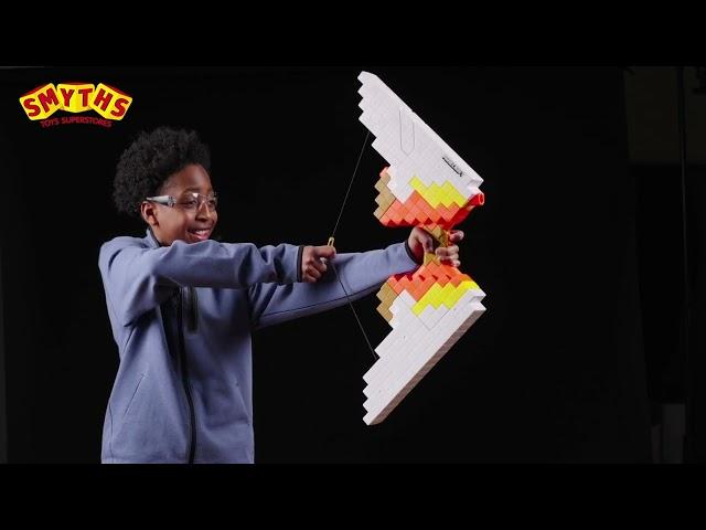 NERF Minecraft Sabrewing Bow - Smyths Toys