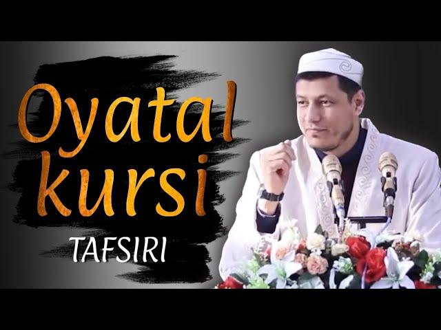 АБДУЛАЗИЗ ДОМЛА - ОЯТАЛ КУРСИ ТАФСИРИ | ABDULAZIZ DOMLA - OYATAL KURSI TAFSIRI |