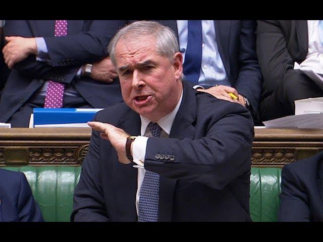 'Grow up' and 'get real' Geoffrey Cox tells heckling MPs during Brexit deal debate