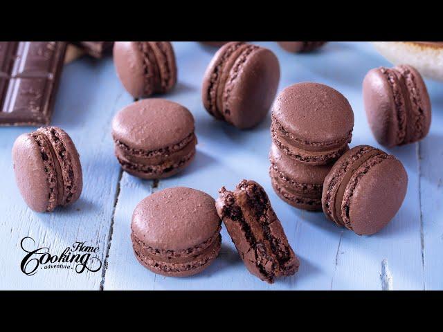 French Chocolate Macarons Recipe