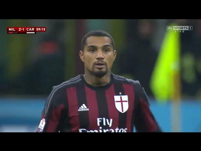 Kevin Prince Boateng vs Carpi FC (Home) 13/01/2016 HD Reupload