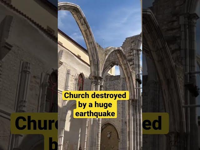 Earthquake flattened this church and its congregation! 