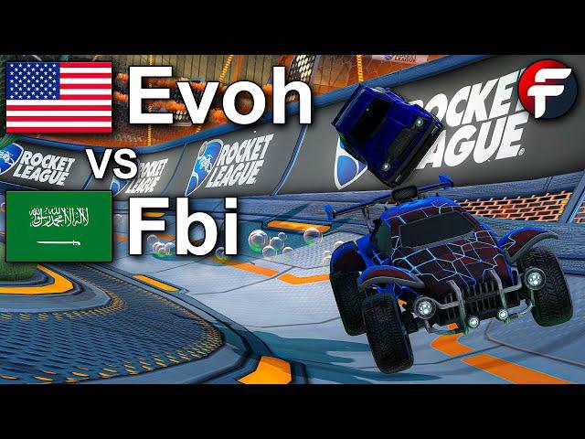 NEW MENA Debut | Evoh vs Fbi | Rocket League 1v1 Showmatch