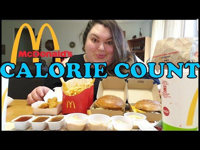 Calorie Count - Chantal "MCDONALD'S FAVORITES FEAST MUKBANG!"