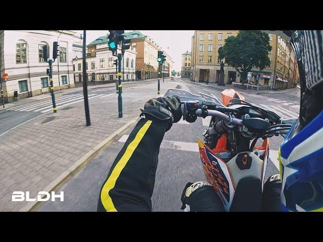 SUPERMOTO vs. EMPTY CITY (Real Playground ) | BLDH