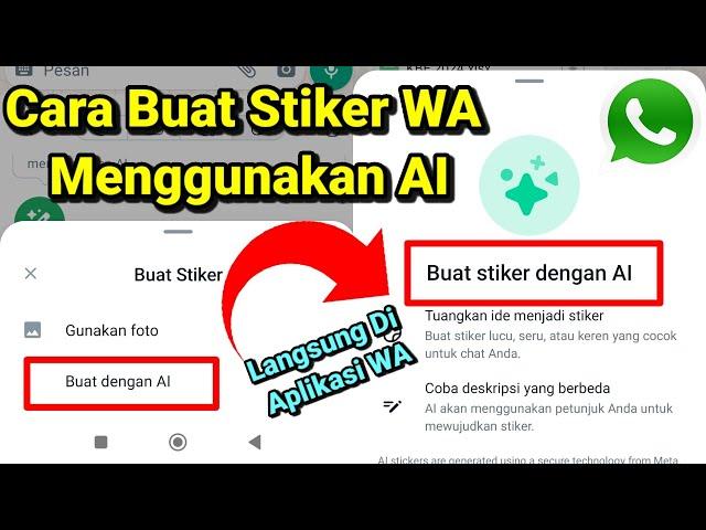 Cara Membuat Stiker WA Menggunakan AI