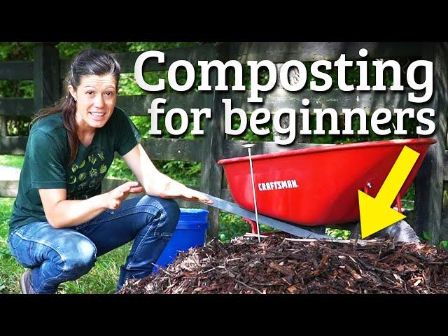 How to Create FAIL-PROOF Compost in 3 Easy Steps