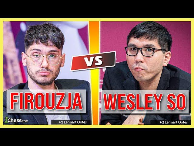 Alireza Firouzja vs. Wesley So | Superbet Chess Classic