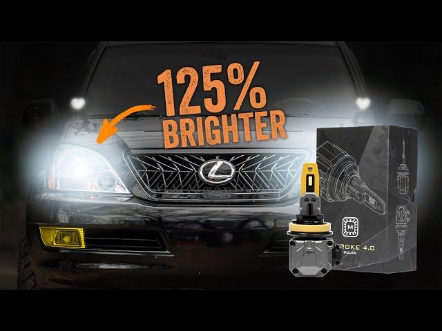 We Found 125% Brighter LED Headlights for 2003-2009 Lexus GX470 | HR Tested