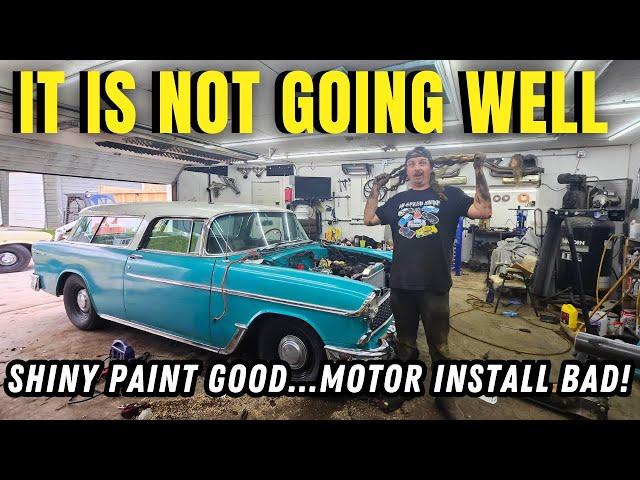 Shiny Paint Is Stressful! - Motor Swap Distruction