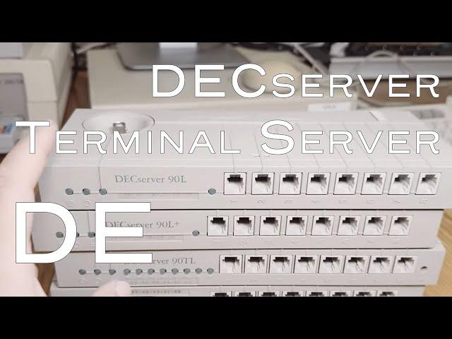 DEC Terminal Server - DECserver 90 / 200 [Deutsch/German]