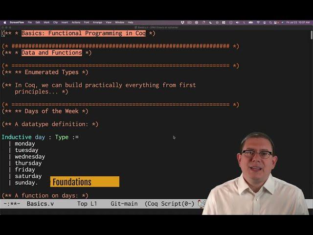 Coq IDEs | Software Foundations in Coq | LF | Basics