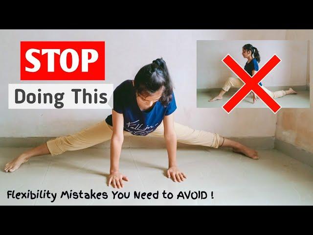 10 Common Stretching MISTAKES You Need To Avoid! Effective Way to get Flexible