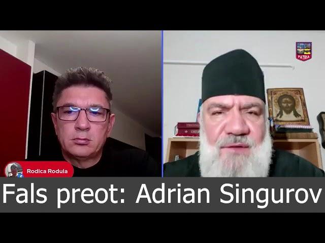 Adrian Singurov; Lazarus și Șoșoacă - despre sinodul din Creta si canoanele Bisericii Ortodoxe.