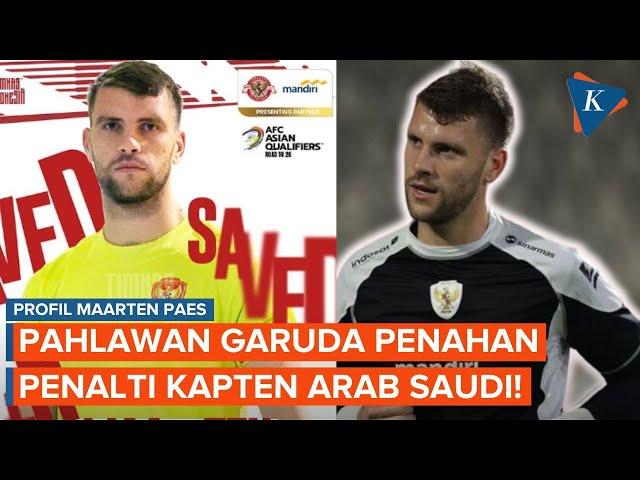 Profil Maarten Paes! Pahlawan Garuda Penahan Penalti Kapten Arab Saudi