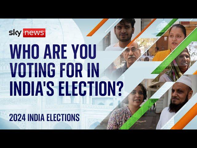 India Lok Sabha elections 2024: Who are you voting for?