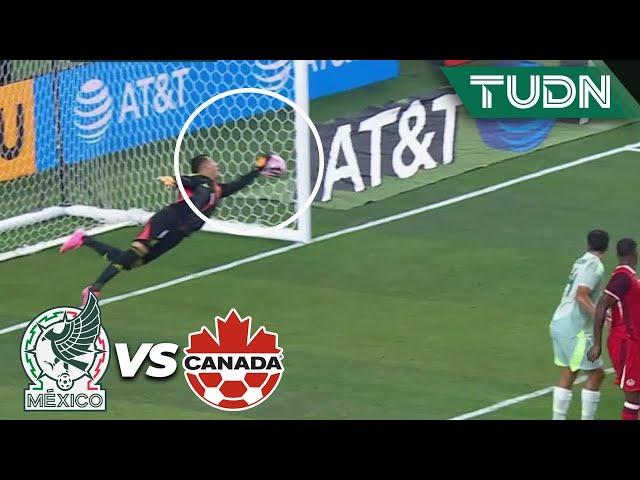 ¡ATAJADOTA! Malagón se luce y vuela | México 0-0 Canadá | Amistoso Internacional | TUDN