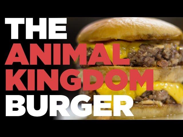 THE ANIMAL KINGDOM BURGER | Foodbeast Kitchen