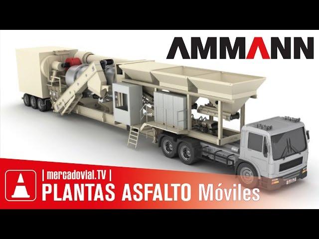 PLANTAS ASFALTO MÓVILES AMMANN & Compactadores | PERGOL URUGUAY