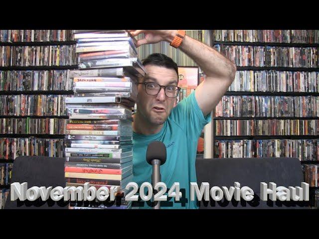 November 2024 4K & Blu Ray Movie Haul