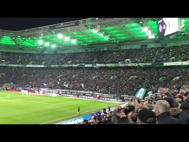 Bundesliga, Borussia Mönchengladbach - FC Bayern München, 07.12.2019, Tor zum 2 - 1, Ramy Bensabaini