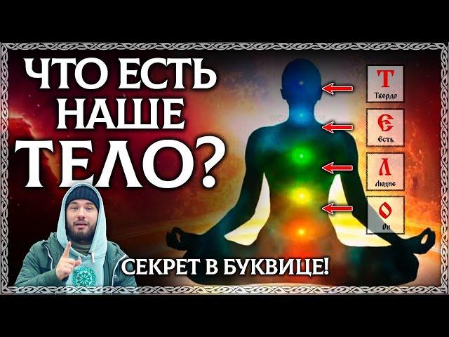 Твоё ТЕЛО это Аватар Бога? Славянская буквица раскрывает секрет слова ТЕЛО! ОСОЗНАНКА