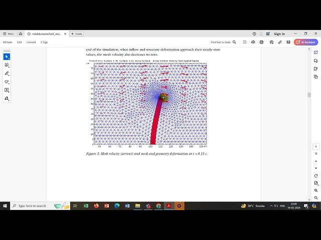 Introduction Fluid Structure Interaction Modelling using COMSOL #fsi #COMSOL #POS