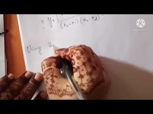 Lagrange interpolation method