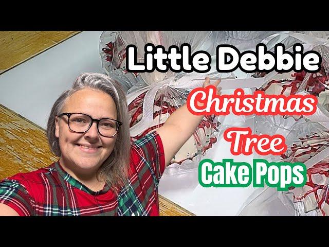 Easy Fun Christmas Treats || Little Debbie Christmas Tree Cake Pops || Bonus Video!!