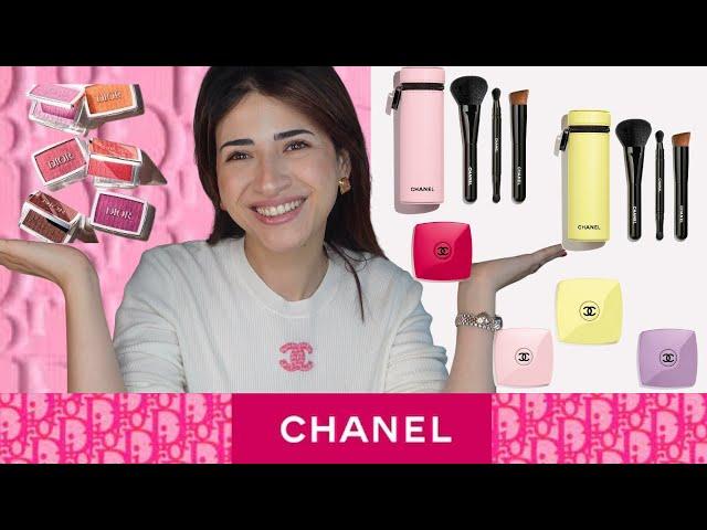 NEW| CHANEL Makeup Brush Set+ DIOR Rosy Glow New Blush Shades