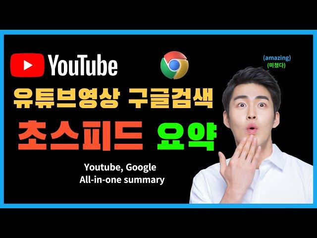 구글,  유튜브 요약 해주는 구글 확장 프로그램 | Google Search Labs