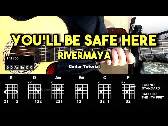 You'll Be Safe Here - Rivermaya | Easy Guitar Chords Tutorial For Beginners (CHORDS & LYRICS)